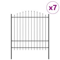 Ogrodzenie Ogrodowe Szary 1190 x 175 cm