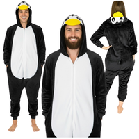 Piżama kombinezon kigurumi damska męska przebranie strój pingwin prezent S