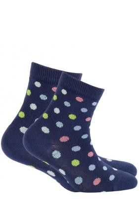 SKARPETKI WZOROWANE 2-6 LAT 24-26 wzór - dziewczynka na Arena.pl