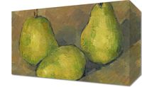 Obraz 30x20cm  Three Pears, Paul Cezanne Vintage do Salonu