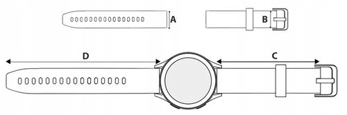 Pasek do zegarka skórzany Tekla T-04.02 PRO uniwerslany 20 mm + teleskopy na Arena.pl