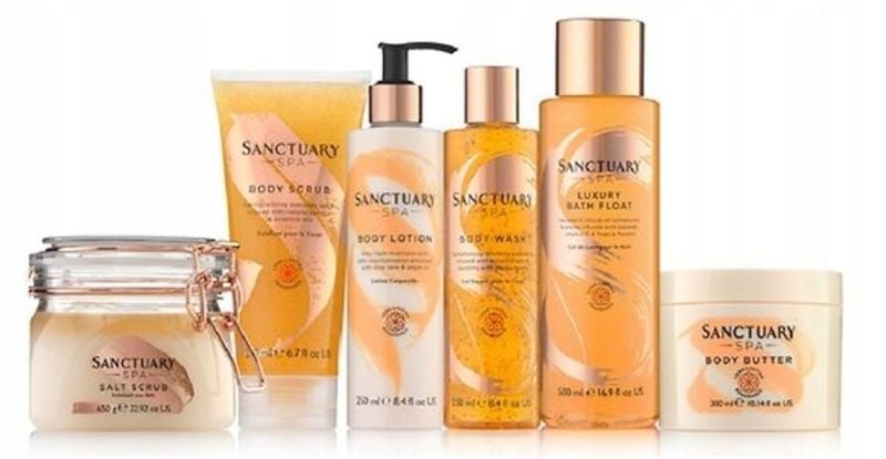 Sanctuary Hot Body Scrub glinka peeling do ciała zdjęcie 2