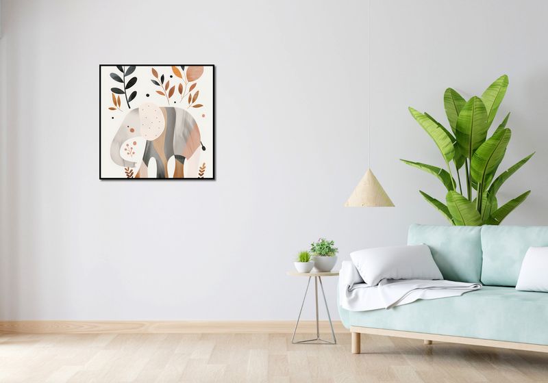 Plakat 70x70cm Wypocznij Mały zdjęcie 4