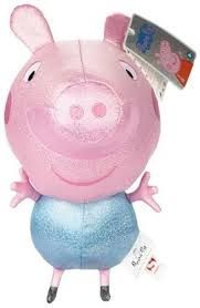 hasbro peppa pig glitter george 25cm plusz zdjęcie 1