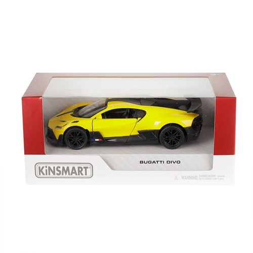 Model 1:36, Bugatti Divo, żółty na Arena.pl