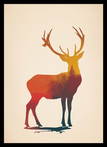 Plakat 25x35cm Światło Leśnego Monarchy na Arena.pl