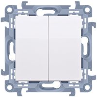 SIMON 10 ŁĄCZNIK PODWÓJNY BIAŁY - S+841256