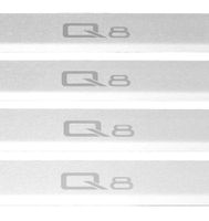 Listwa progowa AUDI Q8 Stal nierdzewna 304 mat 4szt