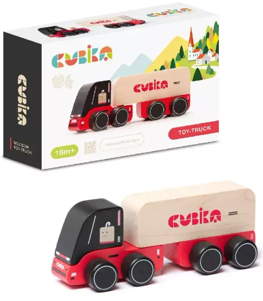 Drewniana ciężarówka zdjęcie 1