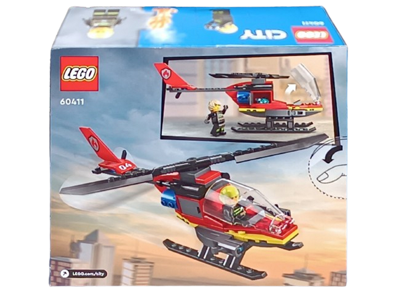 Klocki Lego City - Strażacki helikopter 60411 zdjęcie 4