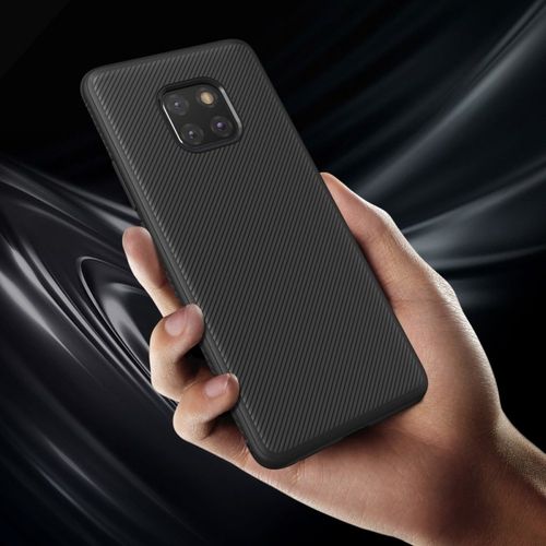 Etui Twill Texture Huawei Mate 20 Pro Czarne na Arena.pl