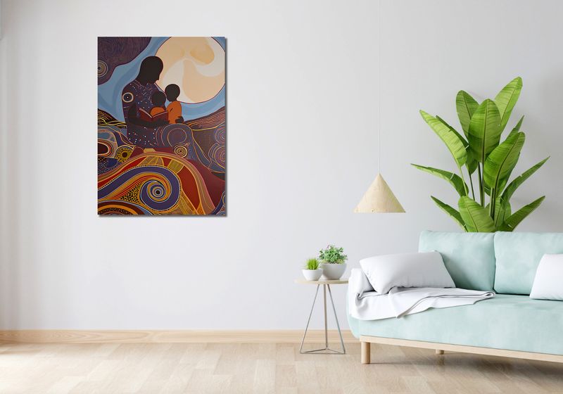 Obraz 70x100cm Opowieści Przodków zdjęcie 2