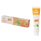 PASTA DO ZĘBÓW WEGAŃSKA ZIOŁOWA OPTISMILE KURKUMA MIĘTA BEZ FLUORU 75 ML