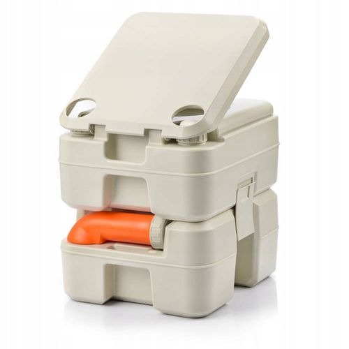 Toaleta turystyczna WC przenośna ze spłuczką działka budowa kemping METEOR na Arena.pl