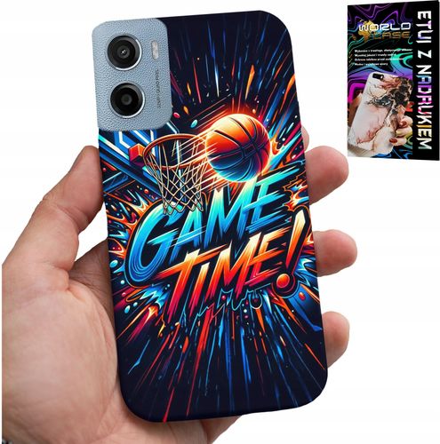 ETUI DO MOTOROLA E15 / G05 - KOSZYKÓWKA NBA FAN 23 GAME TIME, OBUDOWA na Arena.pl