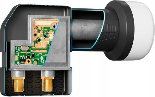 KONWERTER SATELITARNY 4K PODWÓJNY TWIN 2 GNIAZDA WTYKI GRATIS na Arena.pl