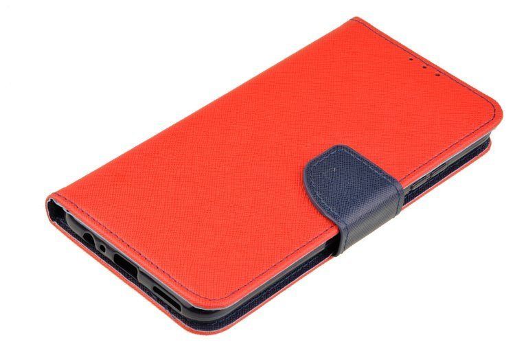 Etui portfel Fancy Case do Huawei P40 Lite E / Y7p czerwony zdjęcie 2