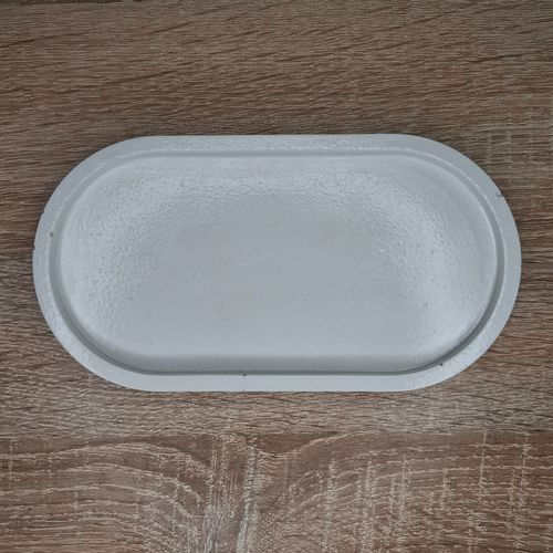 Podstawka Gipsowa Odlew Owalna Duża do Świec Biżuterii Dekoracji Stołu na Arena.pl