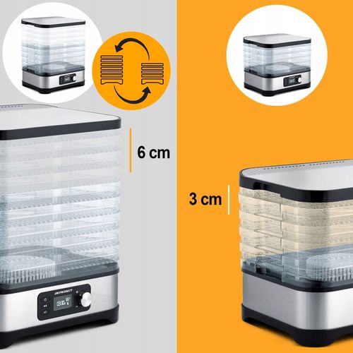 DUŻA Suszarka do grzybów spożywcza owoców i warzyw 5 poziomów + na Arena.pl