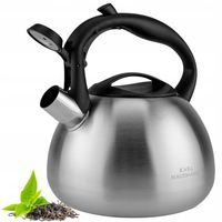 CZAJNIK NA GAZ Z GWIZDKIEM 3L TRADYCYJNY CZAJNIK STAL NIERDZEWNA INDUKCJA