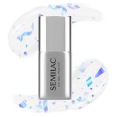 SEMILAC Top matowy na lakier hybrydowy no wipe matte snow floe T29 7ml