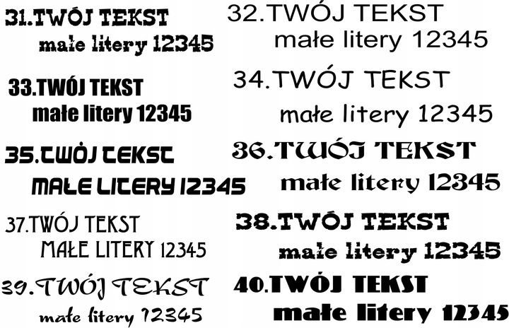 KOSZULKA Z WŁASNYM NADRUKIEM NAPIS LOGO TEKST 3XL zdjęcie 8