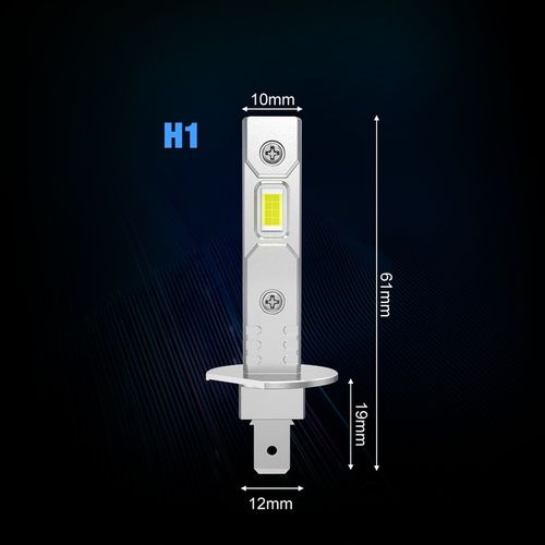 ŻARÓWKI LED H1 RETRIFY S&D ULTRA CICHE FANLESS LINE 1:1 BEZ ADAPTERÓW 6500K na Arena.pl