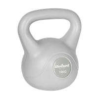Kettlebell 16g szary kettle hantel odważnik kula do ćwiczeń ABS Rebel