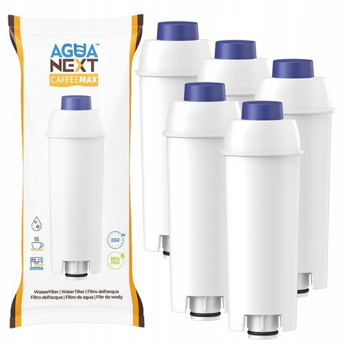 5x filtr wody do ekspresu Delonghi Dinamica Plus - Agua Next CaffeMax na Arena.pl