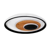 ŻYRANDOL LED 29W MAT BIAŁY CZARNY 4000K 1680LM