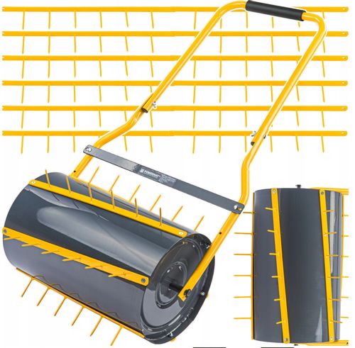 Walec OGRODOWY Do Trawy Aerator Trawnika Ubijak Gleby Ziemi 35L 50CM KOLCE na Arena.pl