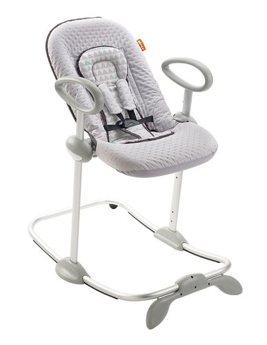 Beaba "Bouncer Up&Down II" Leżaczek grey/blue na Arena.pl