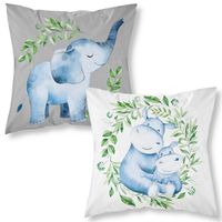 Poszewka 40X40 Dla Dzieci Wesołe Zwierzaki 17A