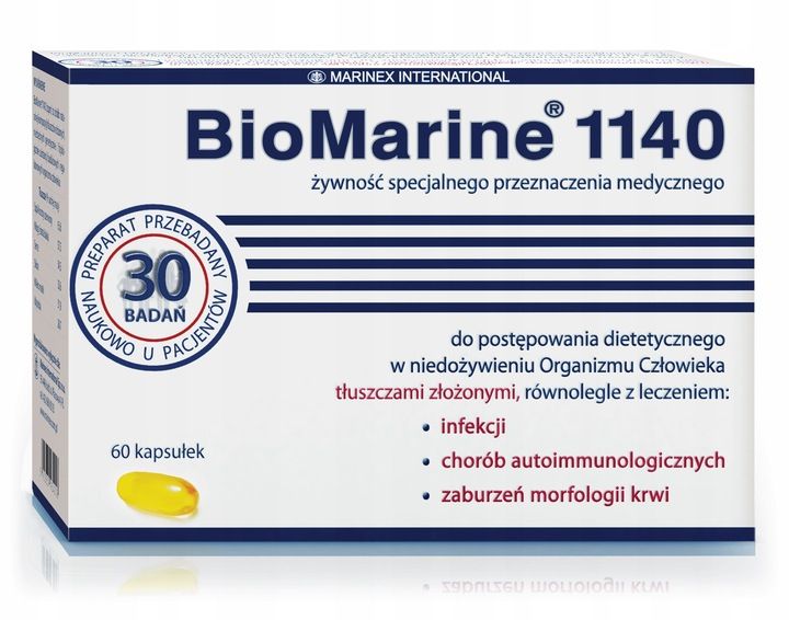 BioMarine 1140 60 kaps. zdjęcie 1