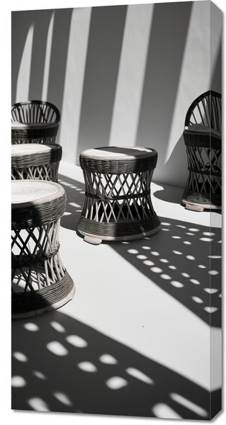 Obraz 50x100cm Gra Świateł zdjęcie 1