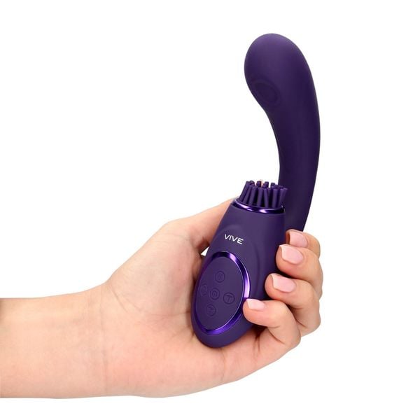 Gen - Rechargeable Triple Action G-Spot Vibrator With Pulse Wave zdjęcie 13