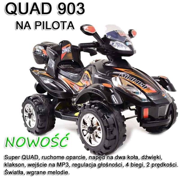 QUAD WINNER 4 BIEGI,2 SILNIKI STRONG 2+PILOT/ PB-903 zdjęcie 1