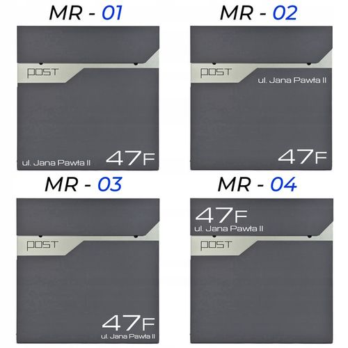 SKRZYNKA NA LISTY POCZTOWA Z ADRESEM NAPISEM NUMEREM DOMU ANTRACYT na Arena.pl