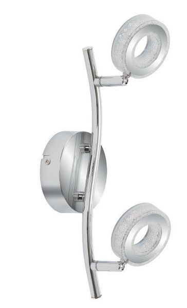 Vinola listwa 2x5W LED chrom 3000K zdjęcie 1