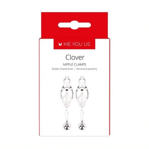 me you us clover nipple clamp silver na Arena.pl