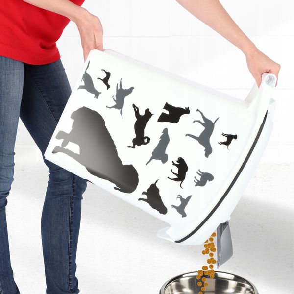 Curver Pojemnik Na Karmę Żywność Dla Psa Kota 10kg zdjęcie 7