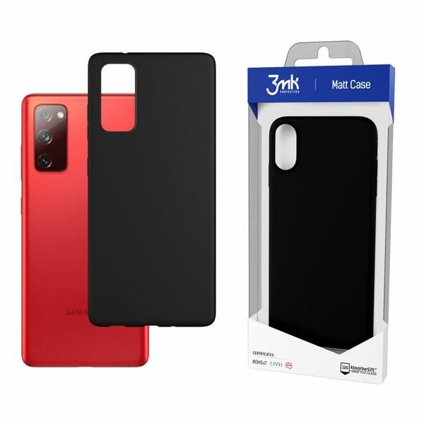 3MK Matt Case Sam Galaxy S21 FE czarny/black zdjęcie 1