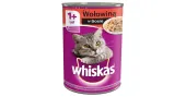 WHISKAS WOŁOWINA 400G PUSZKA