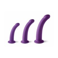 Dildo Virgite Fioletowy S/M/L Set