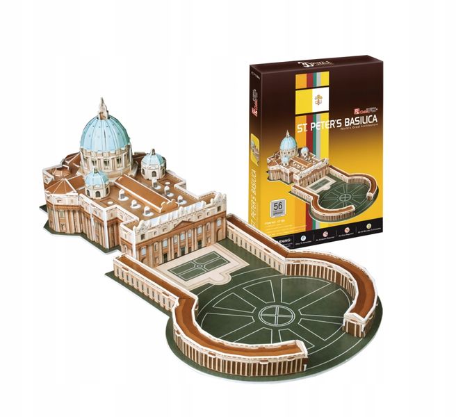 Puzzle 3D Bazylika Św. Piotra 2446 zdjęcie 4
