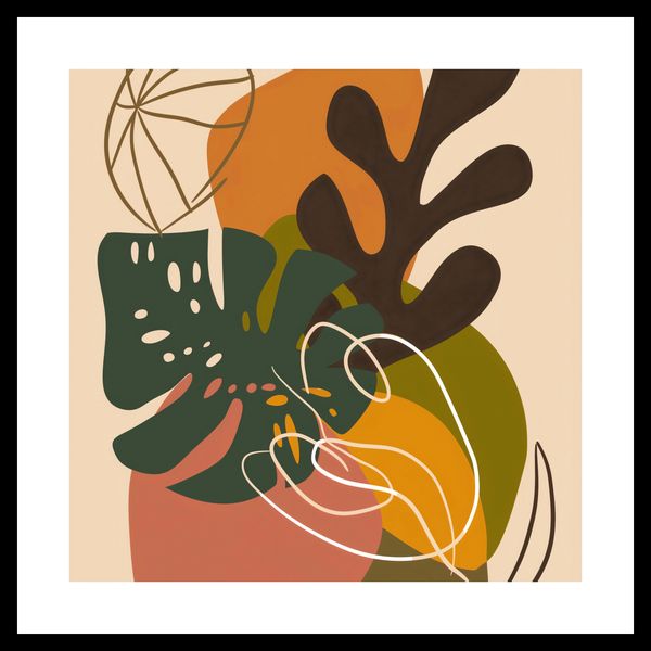 Plakat 30x30cm Leśna Kompozycja zdjęcie 3