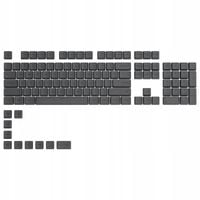 Klawisze do klawiatury Glorious GPBT Keycaps 114 sztuk Black Ash Czarne