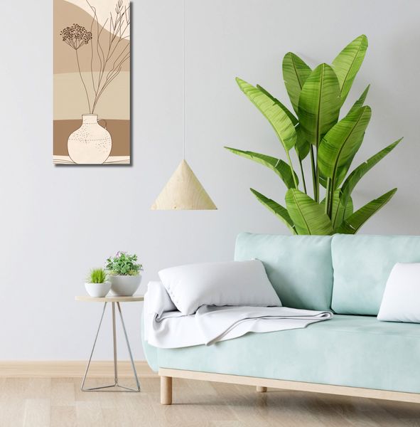 Obraz 30x70cm Kojący Wazon zdjęcie 2