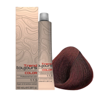 TREND TOUJOURS Farba do włosów - Czerwono Irysowy Brąz 4.62 - 100ml