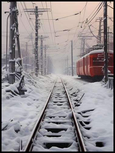 Plakat 75x100cm Podróż po Torach na Arena.pl